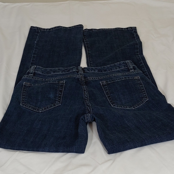 Banana Republic Blue Jeans Straight Leg Size 4 - Picture 3 of 4